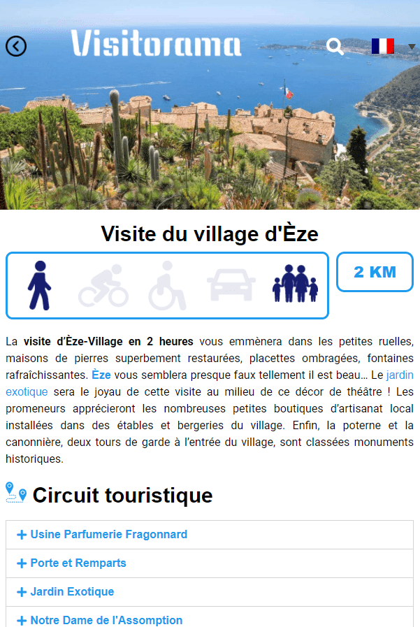 Circuit Touristique - Visitorama